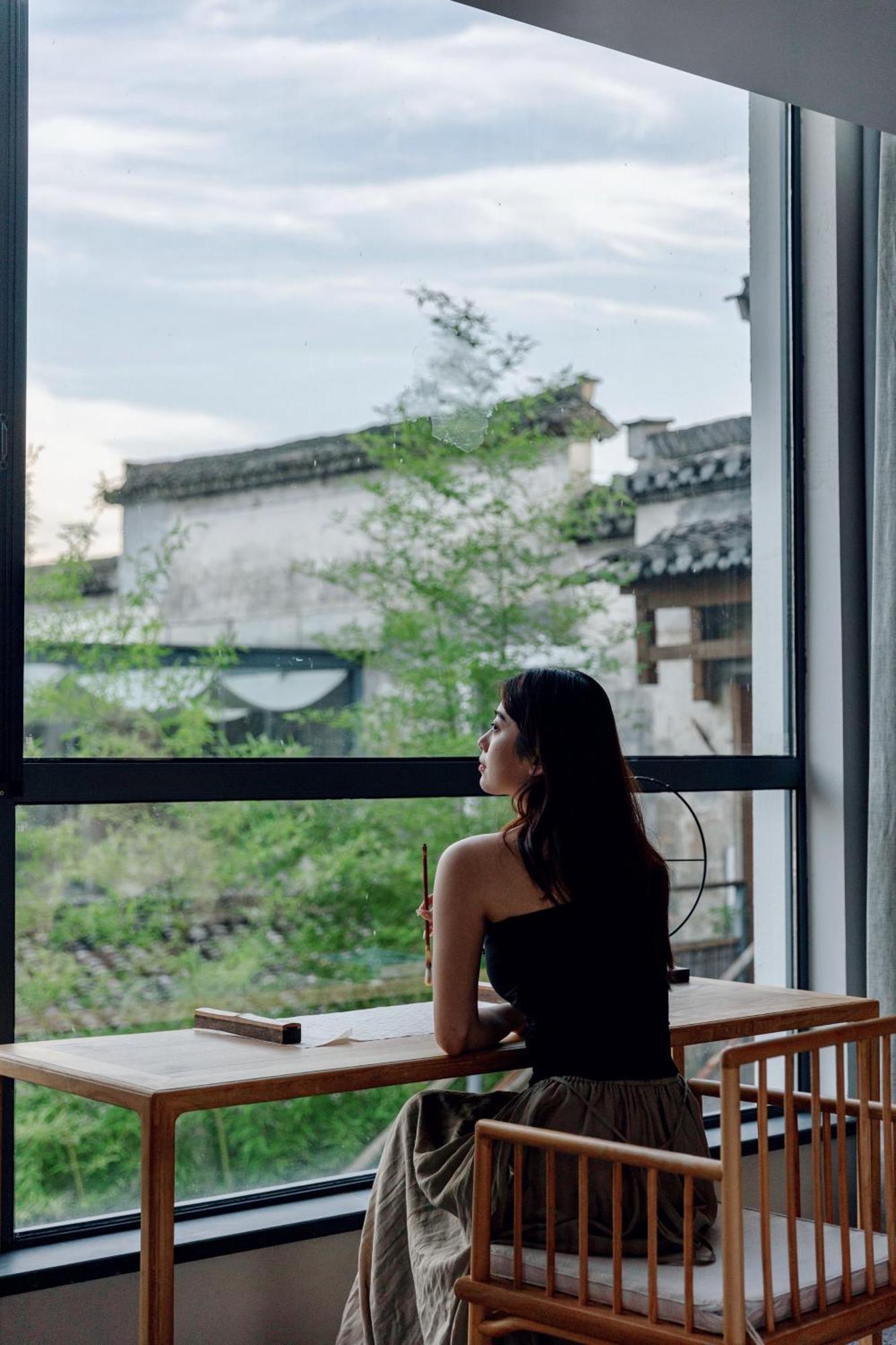 Hongcun Old Street Country House หวงซาน ภายนอก รูปภาพ